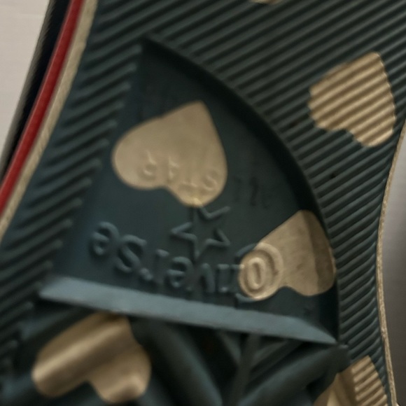 CONVERSE Chuck 70 Women's High Top Love Graphic Celestial Teal Shoes 563471C 6.5 - Picture 11 of 13